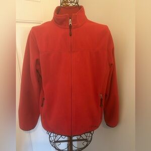 L.L. Bean fleece jacket.
